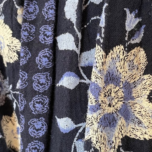 Old Navy Womens Size S Skirt Floral Multicolor Boho Lined Pull On Elastic Waist - Picture 12 of 12